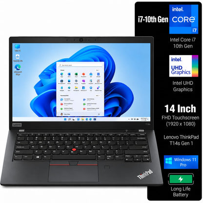 Lenovo ThinkPad T14s Gen 1 Touchscreen | Intel Core i7 10th Gen Windows 11