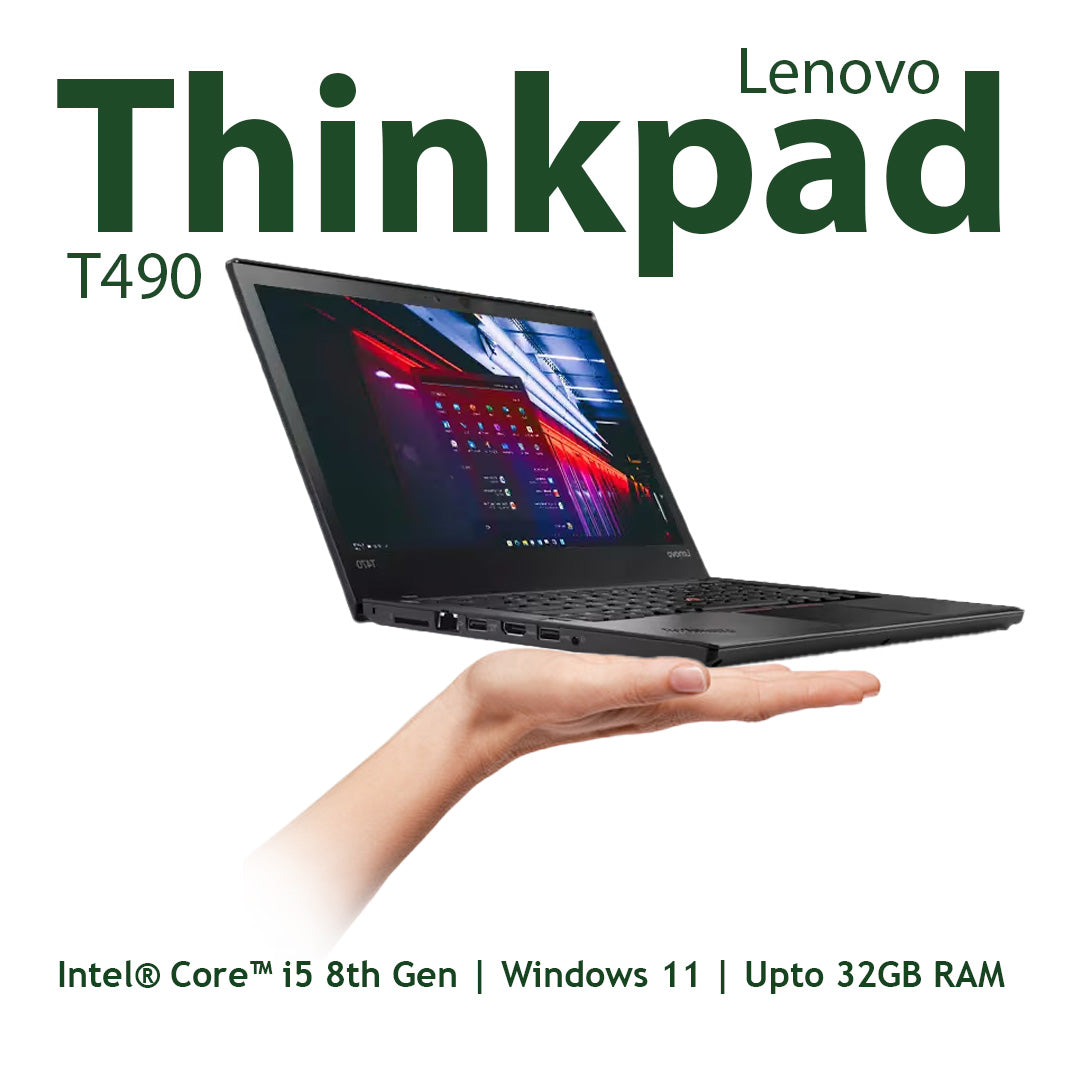 Lenovo ThinkPad T490 Intel i5-8th Gen 14 inches display  (Refurbished)