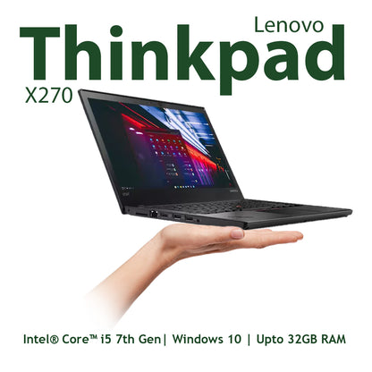 Lenovo ThinkPad X270 i5 7th gen 12.5 inch HD display Refurbished